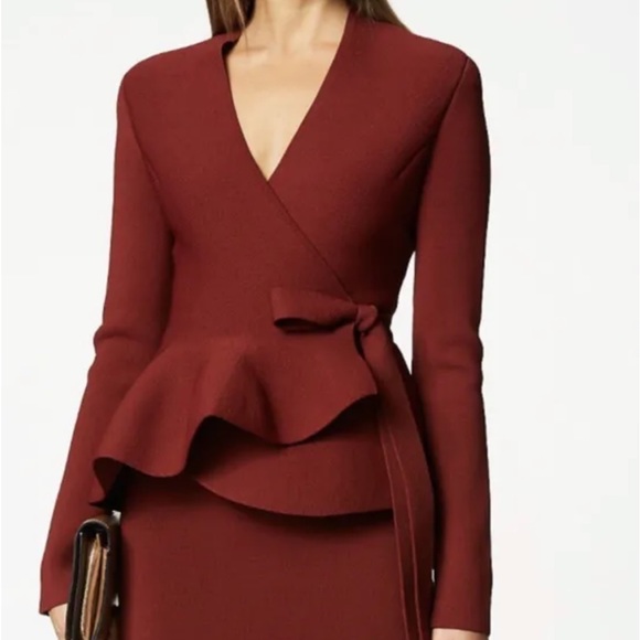 Scanlan Theodore crepe knit set in black small - Picture 2 of 3